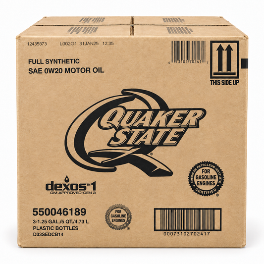 Quaker State Full Synthetic CASE (3 x 5L)