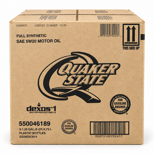 Quaker State Full Synthetic CASE (3 x 5L)